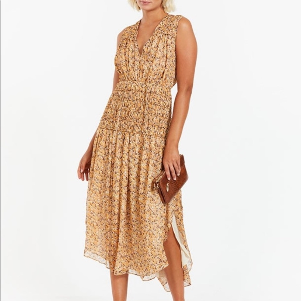 NWT Shona Joy Collette -Corded MIDI Dress US size 4